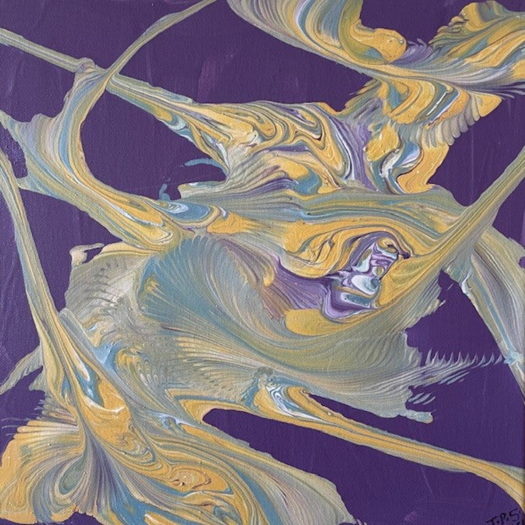 Bird in Calla Lilies (Print)