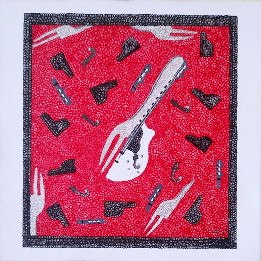 Music and Food (Print)