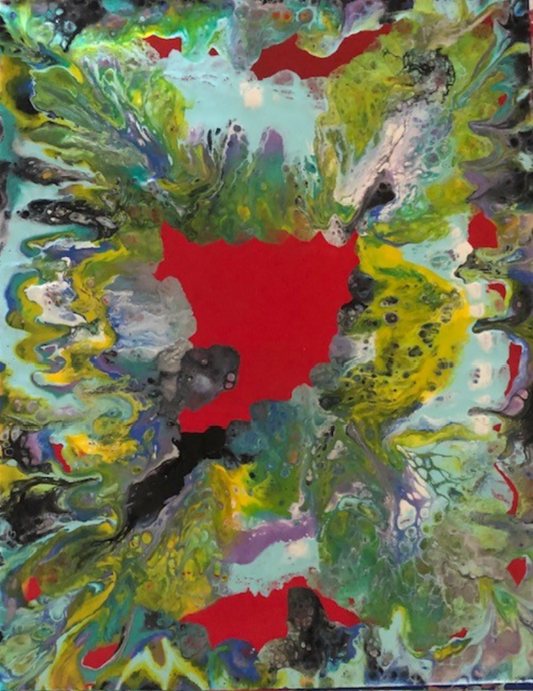 Cardinal in Flight (Print)